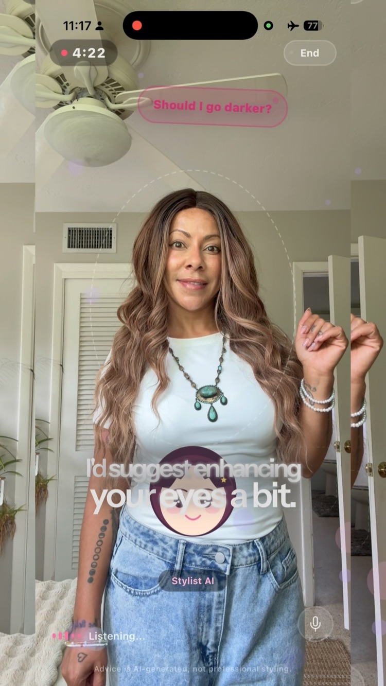 LiveStylist enhance the eyes — the AI explains why